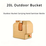 NNETM Camping Water Jug with Portable Faucet