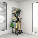NNETM Garage Garden Tool Organizer with Hooks