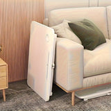 NNETM Folding Laptop Table with Wood Top