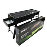 NNETM Portable Foldable Charcoal Grill for Outdoor BBQ
