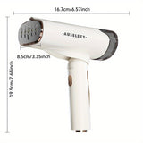 NNETM 2-in-1 Portable Garment Steamer and Iron