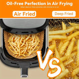 NNETM Air Fryer with Stainless Steel Non-Stick Pot