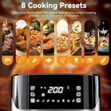 NNETM Air Fryer with Stainless Steel Non-Stick Pot