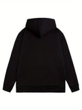NNETM Bowl-Wearing Figure Graphic Hoodie