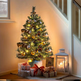 NNETM Pre-Lit Mini Tabletop Christmas Tree