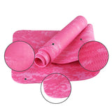 NNETM EVA Anti-Slip Camouflage Yoga Mat (Pink)