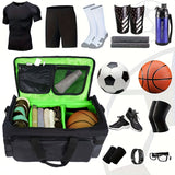 NNETM Basketball Duffel Bag with Black Neon Green Sports
