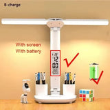 NNEOBA 180° Rotatable Rechargeable LED Desk Lamp