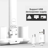 NNEOBA 180° Rotatable Rechargeable LED Desk Lamp