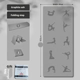 NNEOBA Foldable Non-Slip Yoga Workout Mat