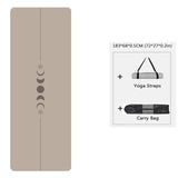 NNETM Natural Rubber PU Yoga Mat Non-Slip & Shock-Absorbing