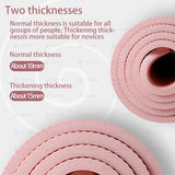NNEOBA Thick Non-Slip Yoga Mat for Home Fitness
