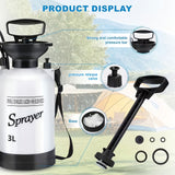 NNETM 6L Portable Camping Shower Pump Outdoor Beach Rinse Kit
