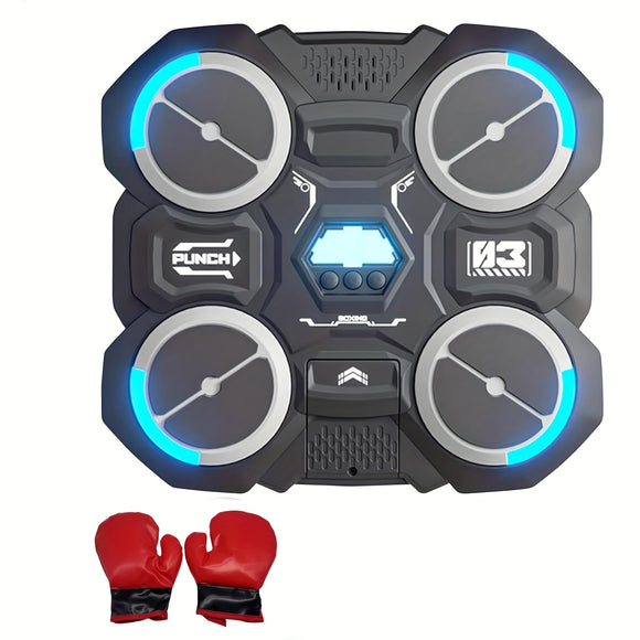 NNETM Wall-Mounted 4-Target Smart Boxing Machine Set
