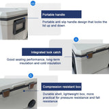 NNETM 48 Quart Portable Camping Cooler Box