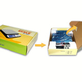 NNETM SF-801 Digital Postal Scale – 50KG/110LB Stainless Steel Shipping Scale