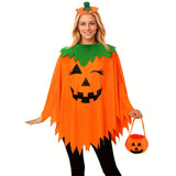NNETM Pumpkin Costume Set Halloween Party Outfit