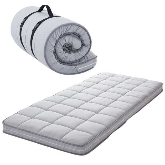 NNETM Solo Traveler Gel Memory Foam Mattress Topper Cot