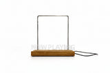 Wooden Vinyl Record Stand Desktop Display Rack