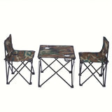 NNETM 3 pcs Portable Outdoor Camping Table and Chair Set