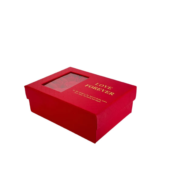 NNEOBA Jewelry Gift Box Rose Design for Necklace