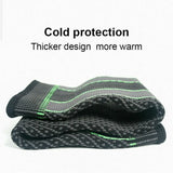 NNEOBA 2Pcs Full Length Knee Support Compression Sleeve XL Green