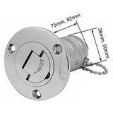 NNEOBA 316 Stainless Steel Boat Fuel Filler – 38mm