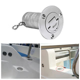 NNEOBA 316 Stainless Steel Boat Fuel Filler – 38mm