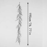 NNEOBA Halloween Black Dead Cane Simulation Plant