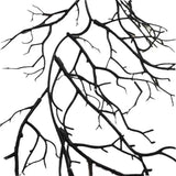 NNEOBA Halloween Black Dead Cane Simulation Plant