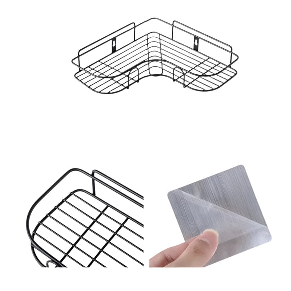 NNEOBA Non-Perforated Triangle Bathroom Shelf