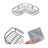 NNEOBA Non-Perforated Triangle Bathroom Shelf