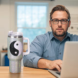 NNEOBA Stainless Steel Insulated Cup with Straw Lid