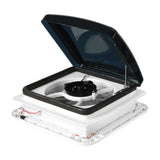 Manan Caravan Roof  Vent Hatch RV Shower Air Exhaust 12V Fan LED Light Trailer-1933017403982221312