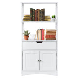 NNECW Storage Cabinet Display Shelf with Durable Material for Bathroom