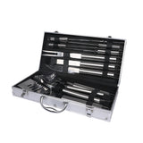 Moyasu 10Pcs BBQ Tool Set Stainless-1910113184640012288
