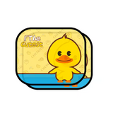NNEOBA Cartoon Car Sunshade Curtain UV Protection Yellow