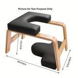 NNETM 1pc Premium Yoga Chair Stand - Comfortable Padded Headstand Trainer
