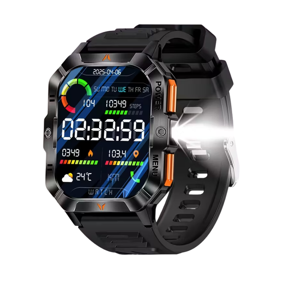 NNETM Wireless Call Smartwatch with 430mAh Long Battery