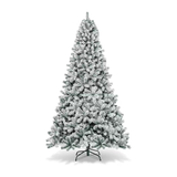 NNETM Christmas Snow Hinged Pine Tree