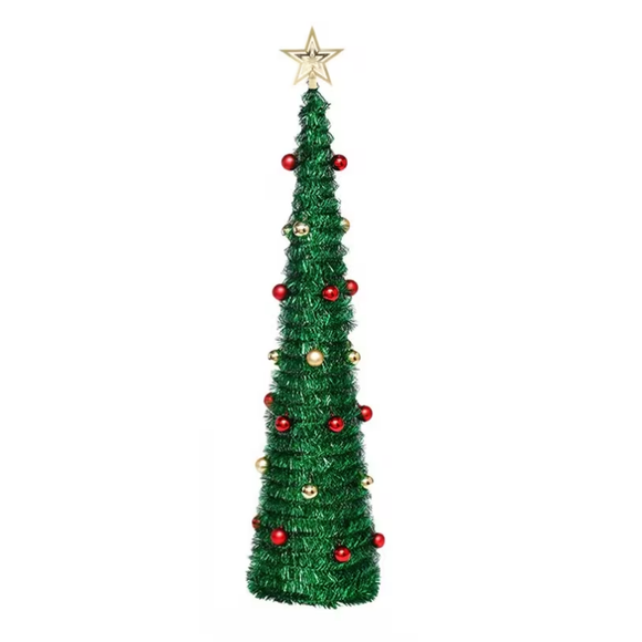 NNETM Collapsible Christmas Tree with Ornaments