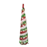 NNETM Red Snowflake Pop-Up Christmas Tree