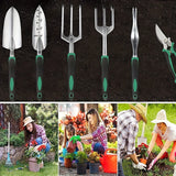 NNETM Garden Tools with Apron and Gloves Set (11pcs)