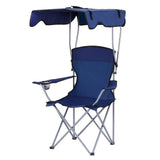 NNETM Folding Camping Chair with Canopy Lightweight Outdoor Seat