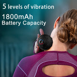 NNETM Vibration Massage Ball with 5-Speed Rechargeable