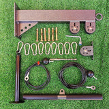 NNETM Wall Mounted Cable Pulley Gym System