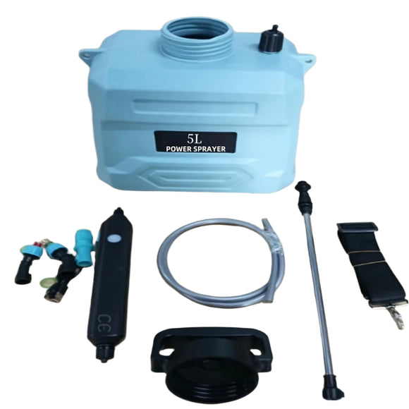 NNETM Electric Cleaning Sprayer 5L with Nozzles & Rod