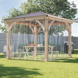 NNETM Transparent PVC Cover for Outdoor Storage