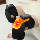 NNETM 3-in-1 Heated Knee, Elbow, and Shoulder Massager – Wireless(Black)