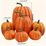 NNETM Halloween Pumpkin Decoration Set (7pcs)